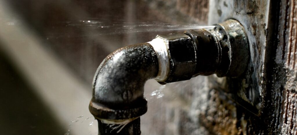 leaky pipe